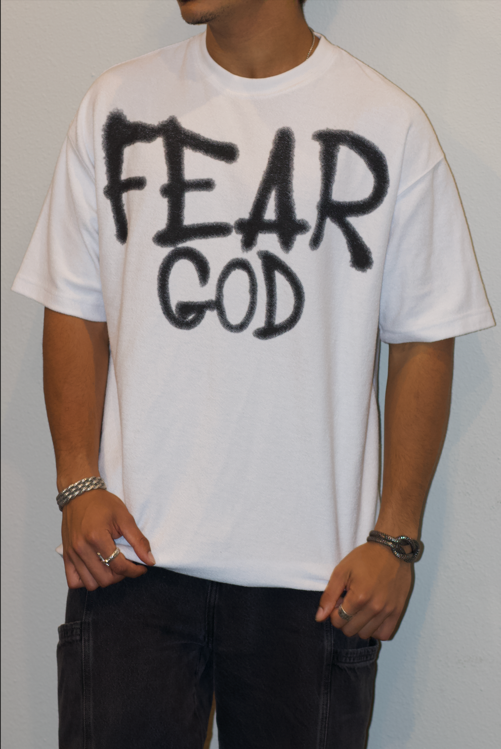 Fear God Spray Paint Textured Pump Cover