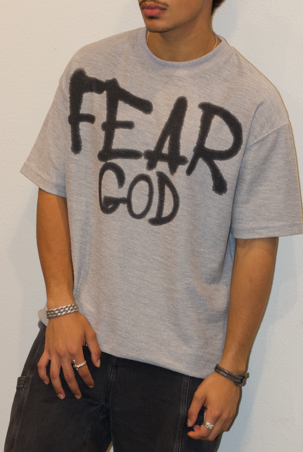 Fear God Spray Paint Textured Pump Cover