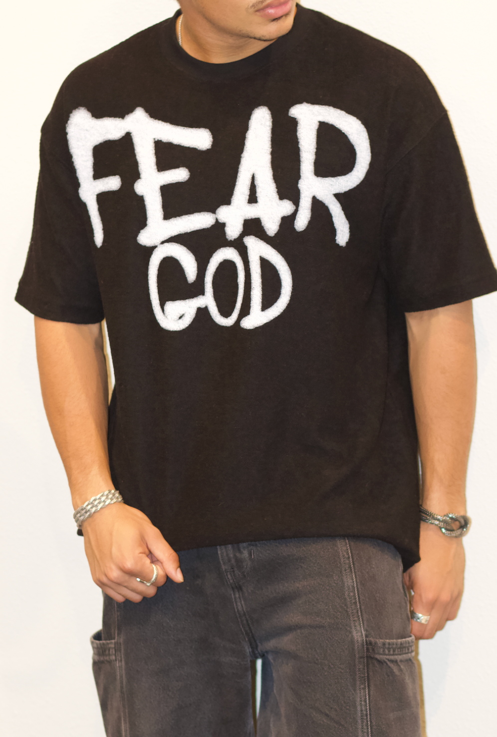 Fear God Spray Paint Textured Pump Cover