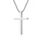 Silver Cross Necklace