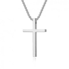 Silver Cross Necklace