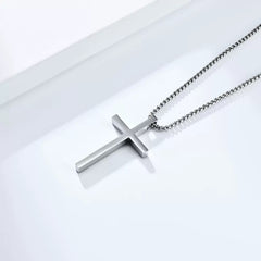 Silver Cross Necklace