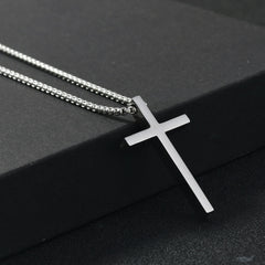 Silver Cross Necklace
