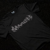 BRANDLESS COMPRESSION TEE - BLACK AND GRAY