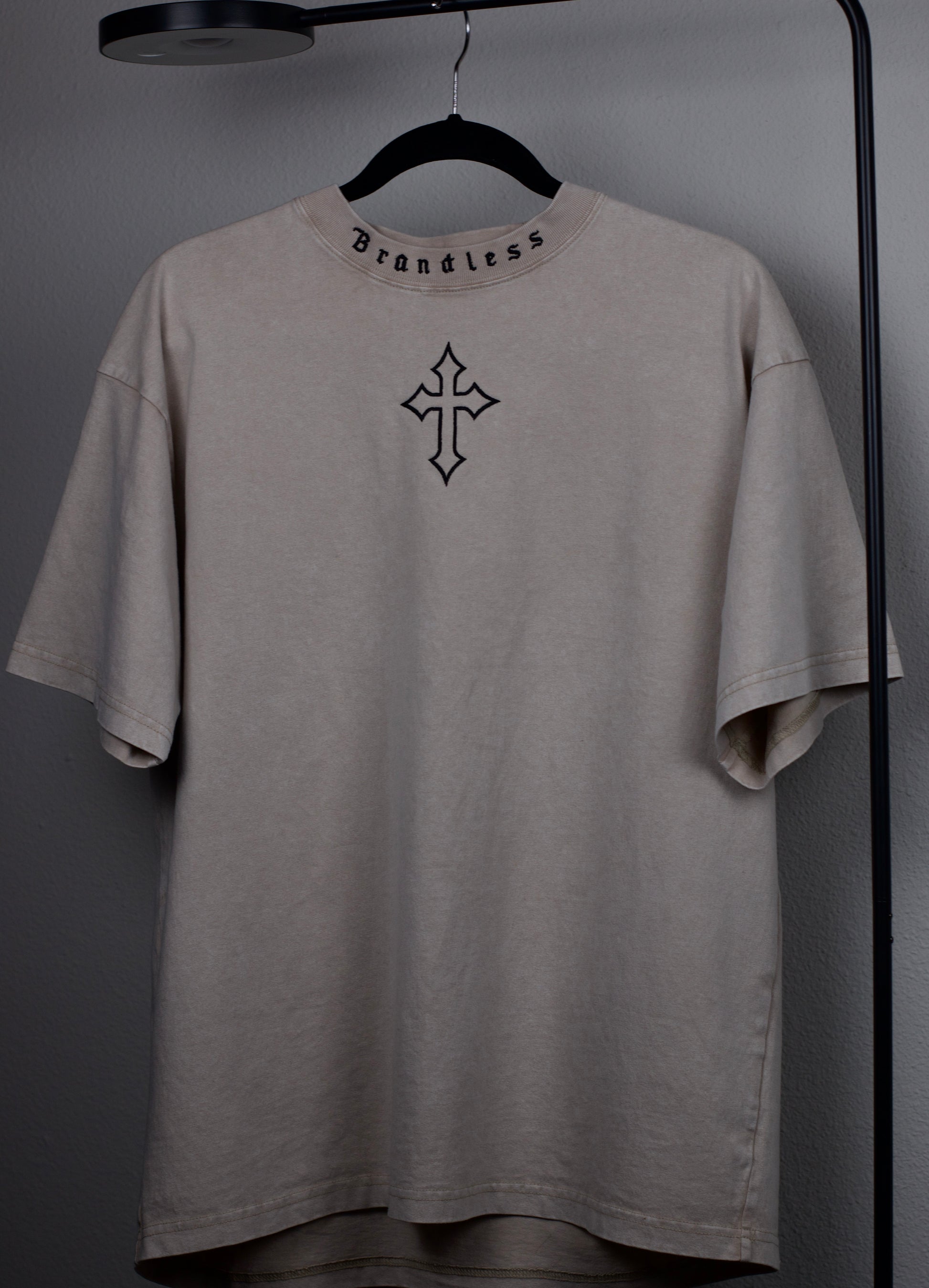 JJBA Jesus Acid Wash Pump Cover (Beige and Black)