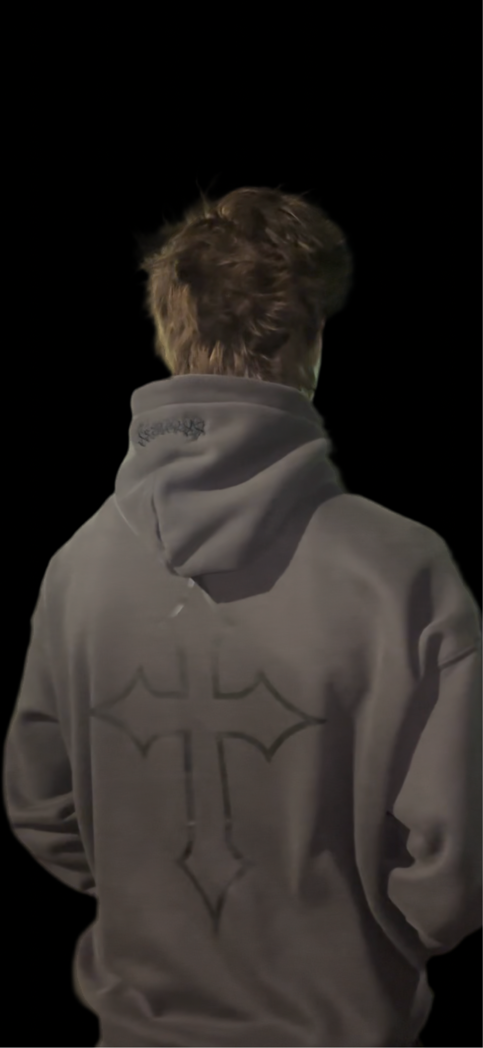 “RISE” Hoodie (Grey and Black)