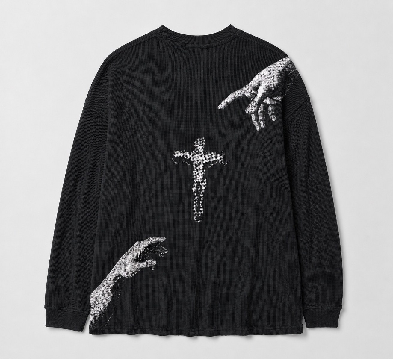 Touch of God Waffle Knit Long Sleeve