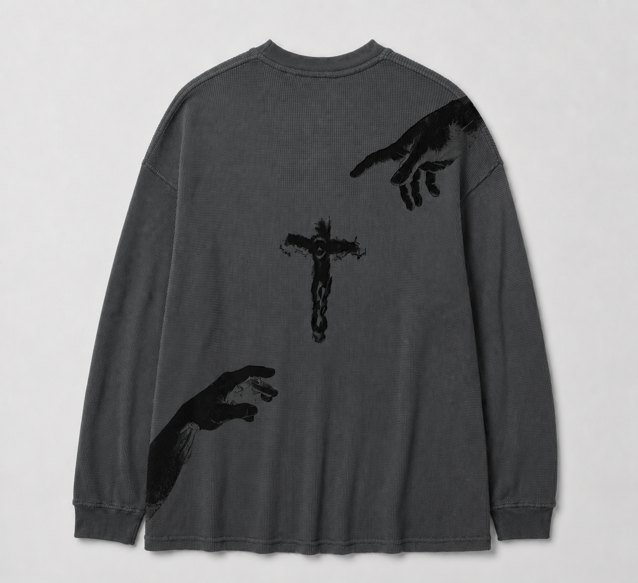 Touch of God Waffle Knit Long Sleeve
