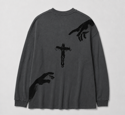 Touch of God Waffle Knit Long Sleeve