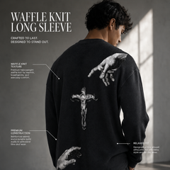 Touch of God Waffle Knit Long Sleeve