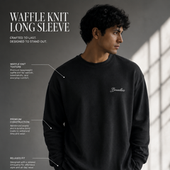 Touch of God Waffle Knit Long Sleeve