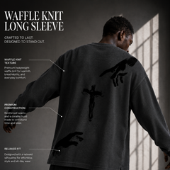 Touch of God Waffle Knit Long Sleeve