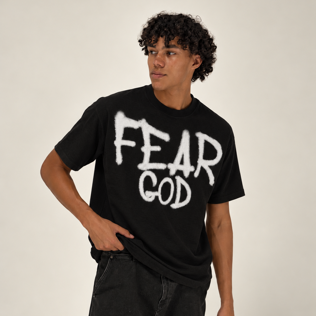 Fear God Spray Paint Textured Pump Cover